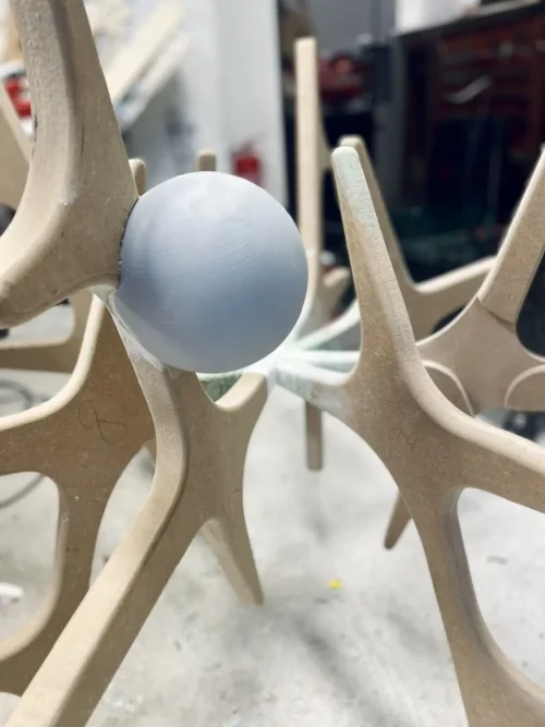 laserskåret og 3d printet dele til ECCO